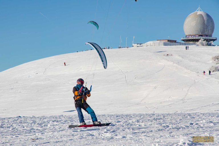 Snowkiting Wasserkuppe 2024